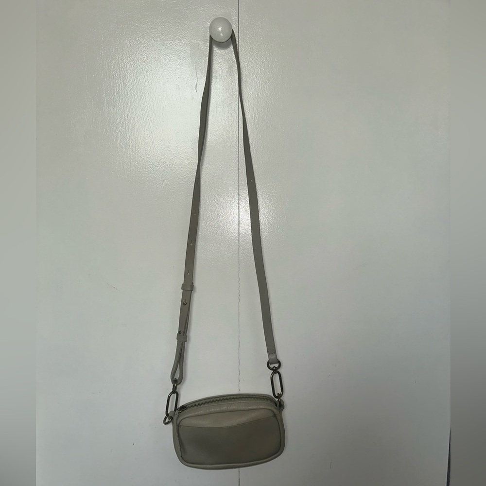 Madewell The Leather Carabiner Mini Crossbody Bag